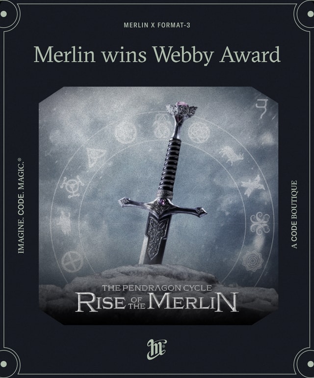 Merlin wins the webby award