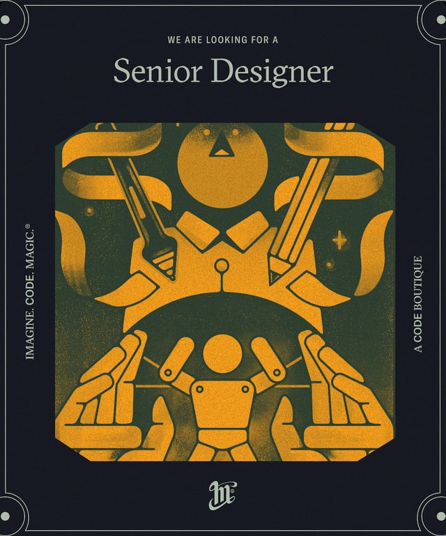 Merlin is hiring a senior designer in Amsterdam